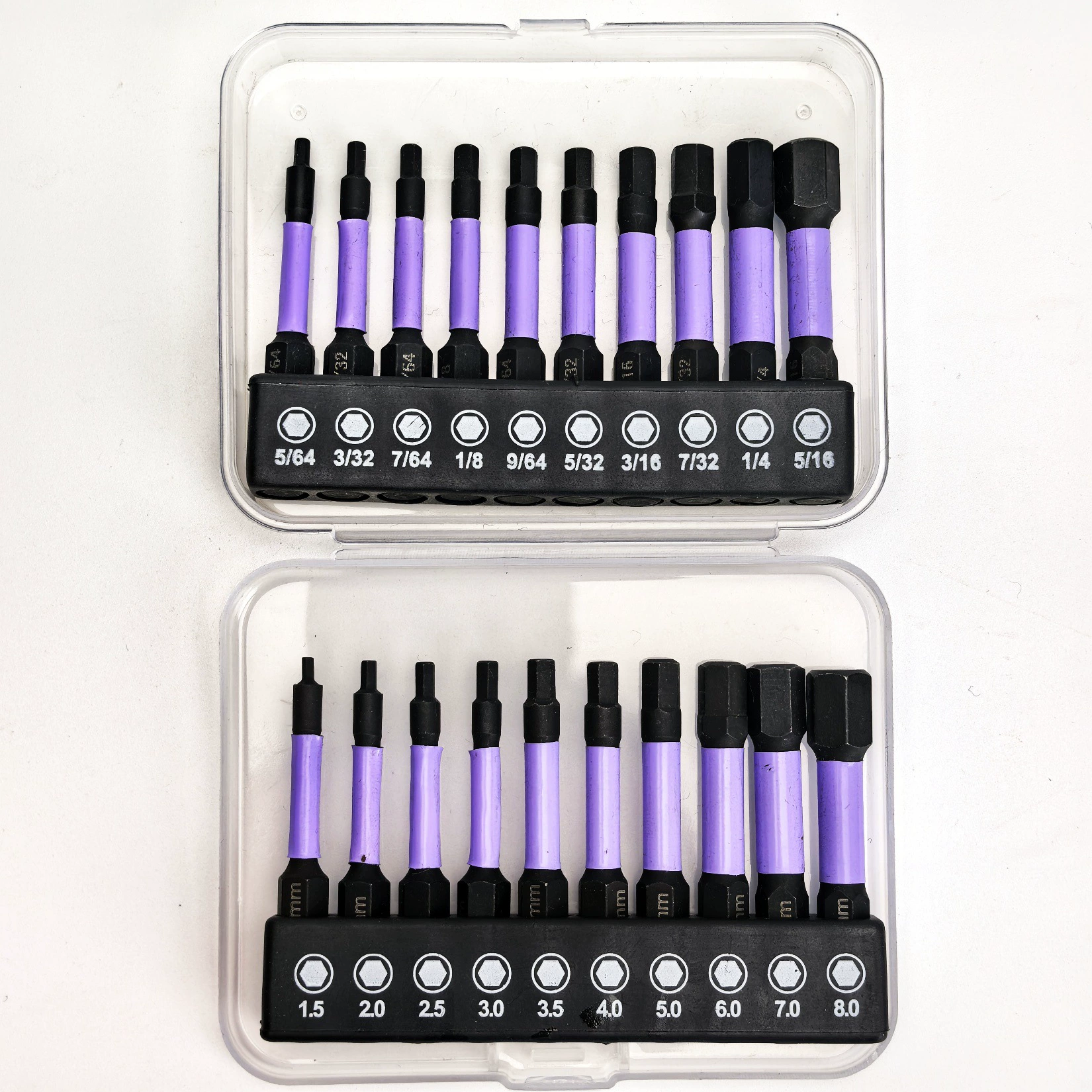 Набор из 20 шестигранных бит с битами Torx, черный материал S2, ударопрочный, длина 25, 50, трансграничная Amazon.