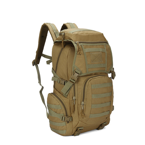 Outdoor sports camouflage backpack, military fan mountaineering hiking bag, shoulder 3P tactical backpack wholesale tactical bag