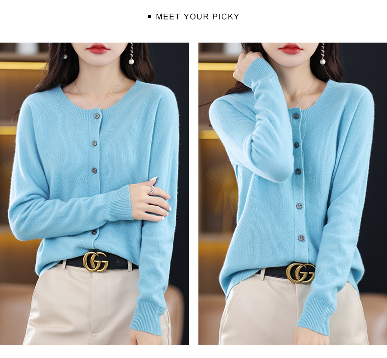 圆领网面开衫-3_02