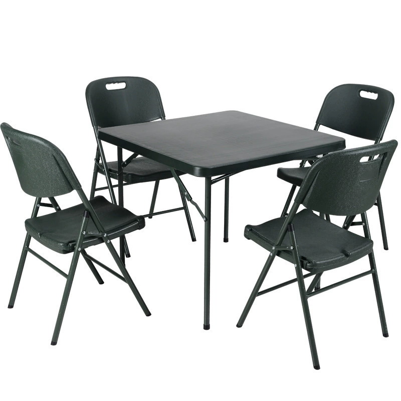 Многоцелевой командный стул для полевых условий, зеленый складной стул из литьевого формования, портативный стул для тренировок на открытом воздухе, для пикника