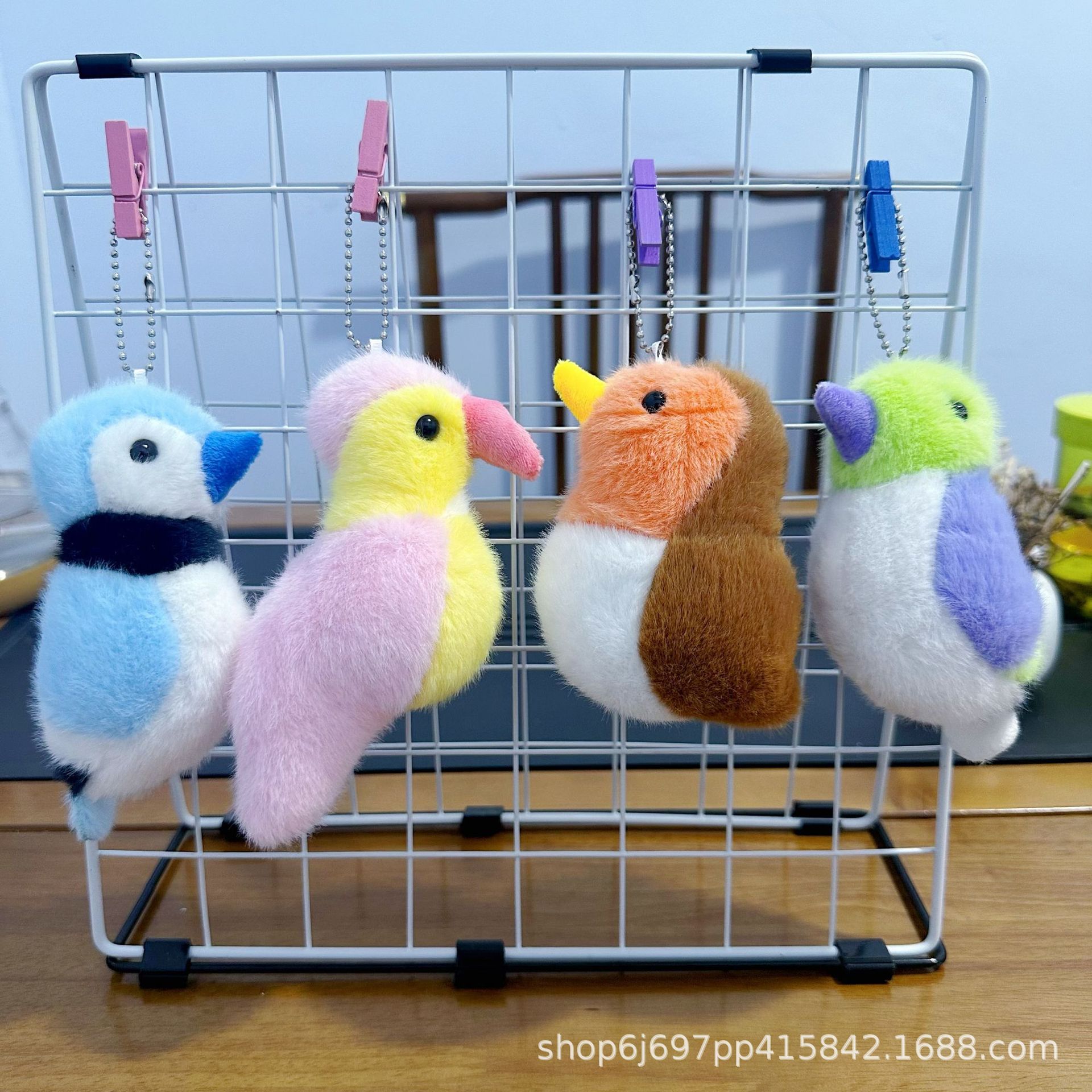 Cuatro pulgadas muñeca de peluche pequeño colgante muñeca llavero muñeca mochila colgante juguete de peluche regalo