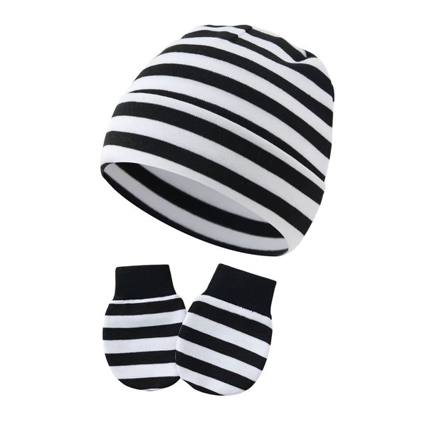 Black and white stripes (2 pieces of folding border)