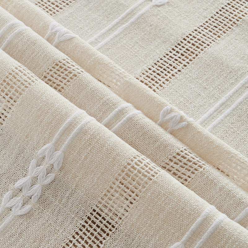 2025 nuevo hueco Jacquard simple mesa de comedor doméstico antideslizante desgaste toallas de mesa de té fábrica directa