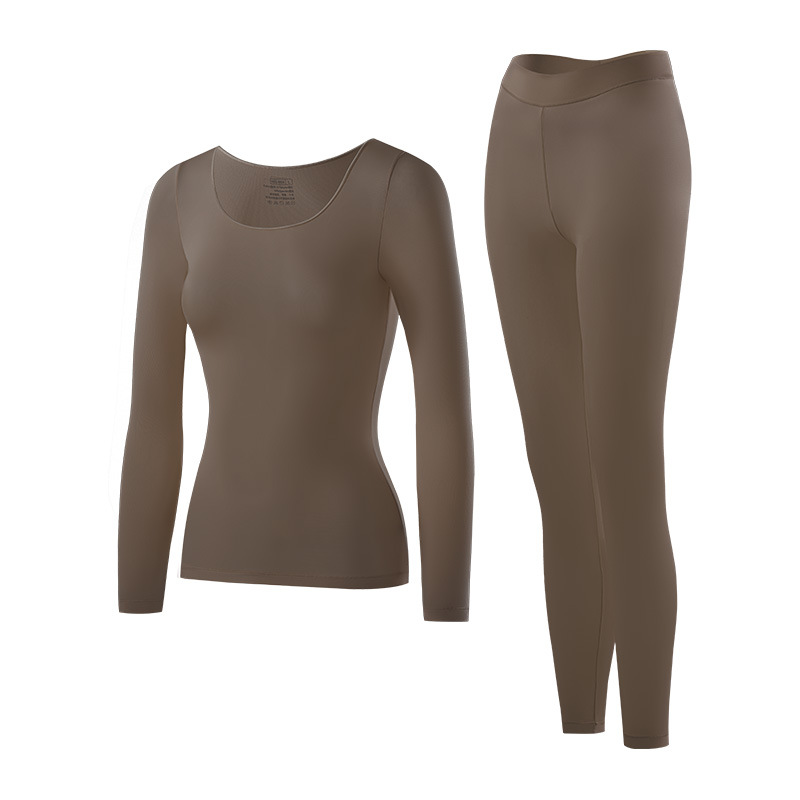 7A piel antibacteriana y hermosa ropa de base de piel ropa interior térmica ultrafina ropa de base de mujer ropa de otoño traje de pantalones largos refrescante