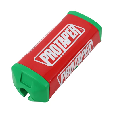 Motosiklet ləvazimatları və aksesuarları: handlebar diamond anti-collision sponge breast - new-second-generation-green-cotton-red-pro-leather