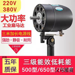 工业电风扇家用大功率落地壁挂工业风扇电机头配件通用强力马达
