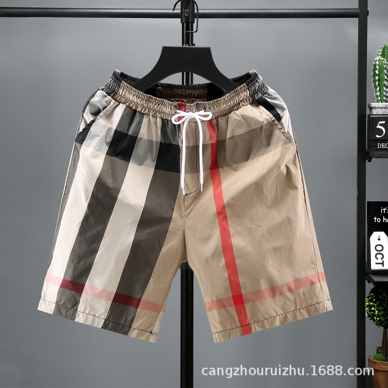 Men's Shorts Summer Men's Casual Pants Korean Style Fashionable Five-point Pants Home All-match Loose Outer Wear Beach Pants