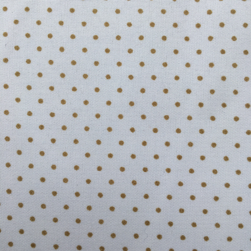 ポリエステルの丸いプリントの布の点の波の点の生地は服の中の布の平織りの桃の毛皮のプリントを包みます。