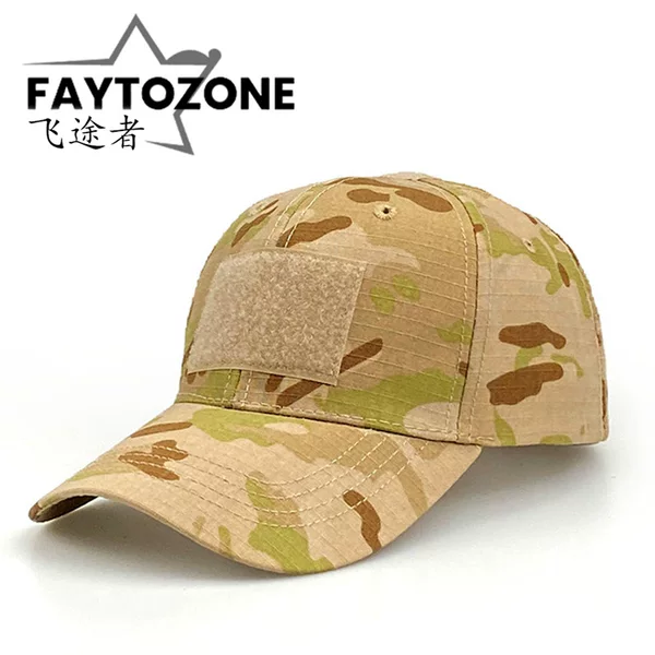 Military Fan Gear Hat Outdoor Fishing Cap Uv Protection Camouflage Men's Adjustable Tactical Hat Camouflage Hat