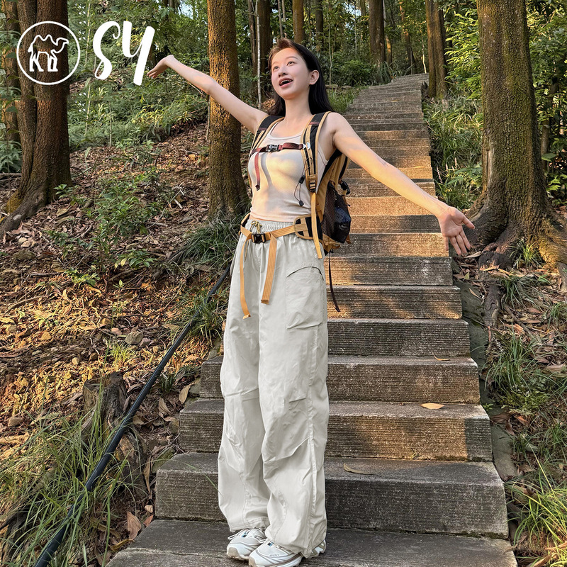 Quick-Dry Women's Outdoor Pants 2026 Summer Windproof Waterproof Petite Paratrooper Pants Sports Hiking Cargo Pants Quick-Dry Women's Outdoor Pants 2026 Summer Windproof Waterproof Petite Paratrooper Pants Sports Hiking Cargo Pants