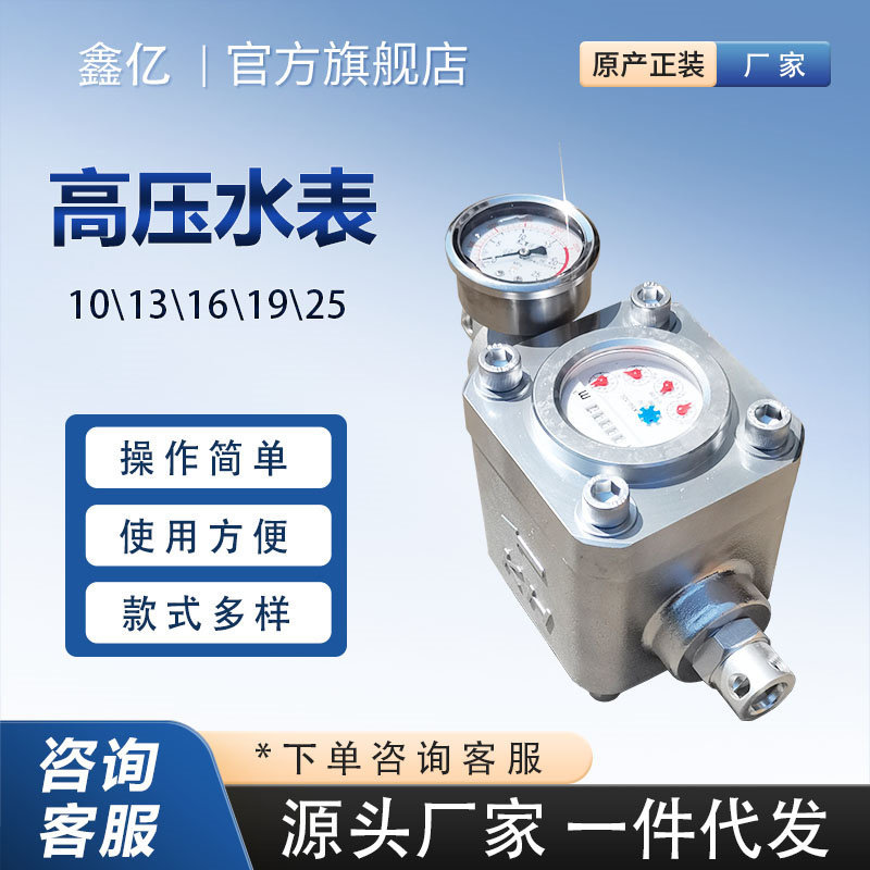 SGZ双功能高压水表16Mpa多功能高压水表ZGS/SGS/SGZ煤层注水表