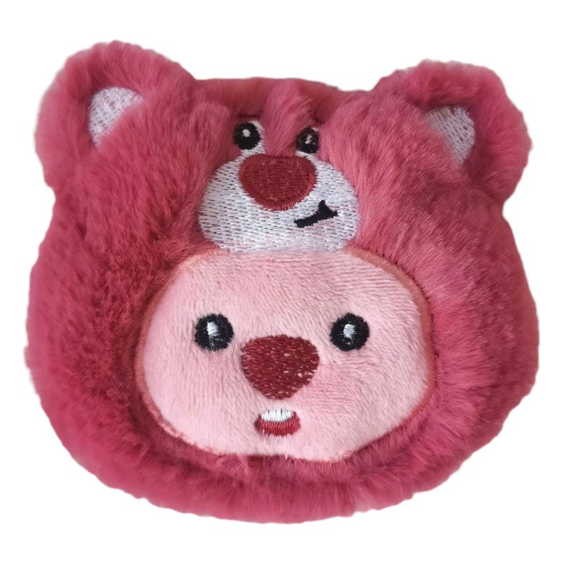 Новый милый мультфильм скрипит бобр подвеска loopy кукла Руби плюшевый брелок висит творческая кукла