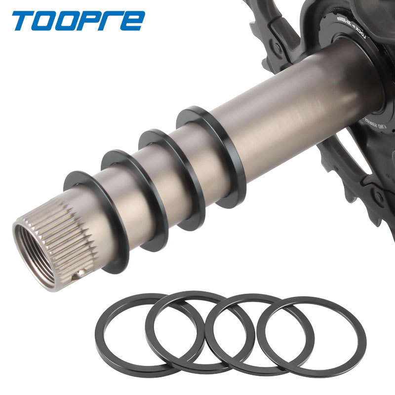 Toopre Integrated Hollow Crankset Gasket 24/30Mmbb86 91 Pf30 Bb30 Central Shaft Crank Gasket Toopre Integrated Hollow Crankset Gasket 24/30Mmbb86 91 Pf30 Bb30 Central Shaft Crank Gasket