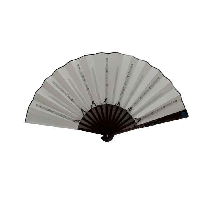 10-pulgadas LED luminoso ventilador discoteca plegable ventilador bar discoteca atmósfera Internet celebridad luminosa rendimiento apoyos tela de seda ventilador