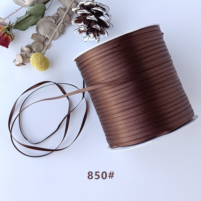 Cifrado 1 punto 0. 3cm3mm de doble cara correa de poliéster correa de color mini arco etiqueta cinta de embalaje al por mayor