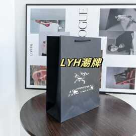 始*鸟手提袋ARC原装烫银礼品袋大鸟服装鞋盒包装袋潮牌纸袋批发