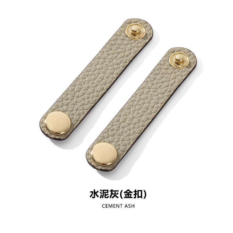 D-55 cement gray gold buckle/2