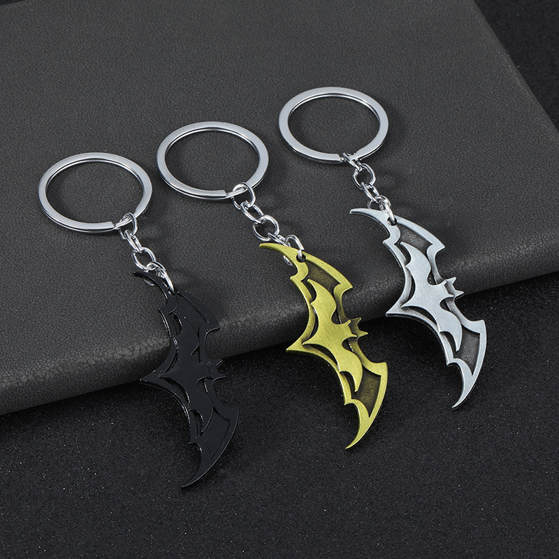 Batman Keychain European and American Movie Series Pendant Aliexpress Supply Source Foreign Trade Hot Selling Factory Direct Sales Wholesale Batman Keychain European and American Movie Series Pendant Aliexpress Supply Source Foreign Trade Hot Selling Factory Direct Sales Wholesale