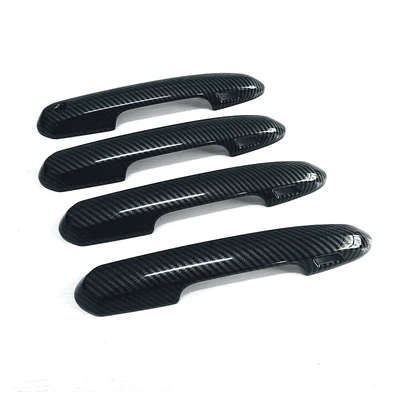 Other Car Modifications accessories - crown-outer-handle-carbon-fiber-pattern-4-piece-set