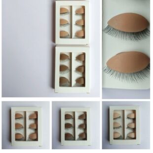 Cross-Border E-Commerce Dropshipping Eyelash Extension Training Practice Model False Eyelashes Eyelash Training Props