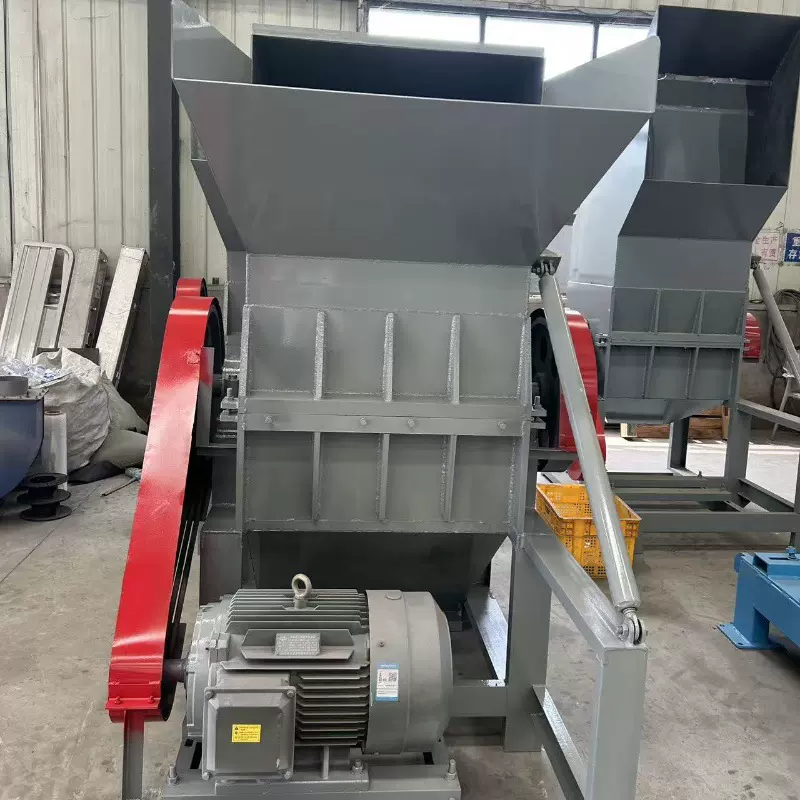 广州PVC管材破碎机 塑料薄膜破碎机 低噪音塑料筐粉碎机