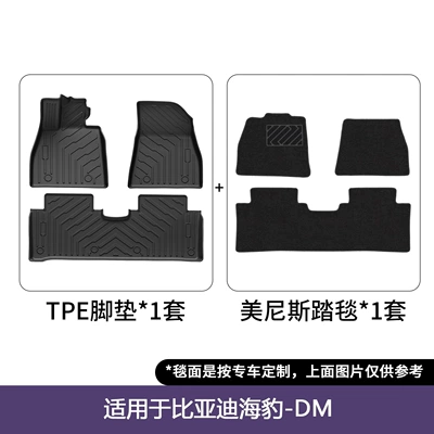 Special 23-24 Model Byd Seal Modelə uyğun ayaqaltı - 23-24-seal-dm-i-double-layer-floor-mats