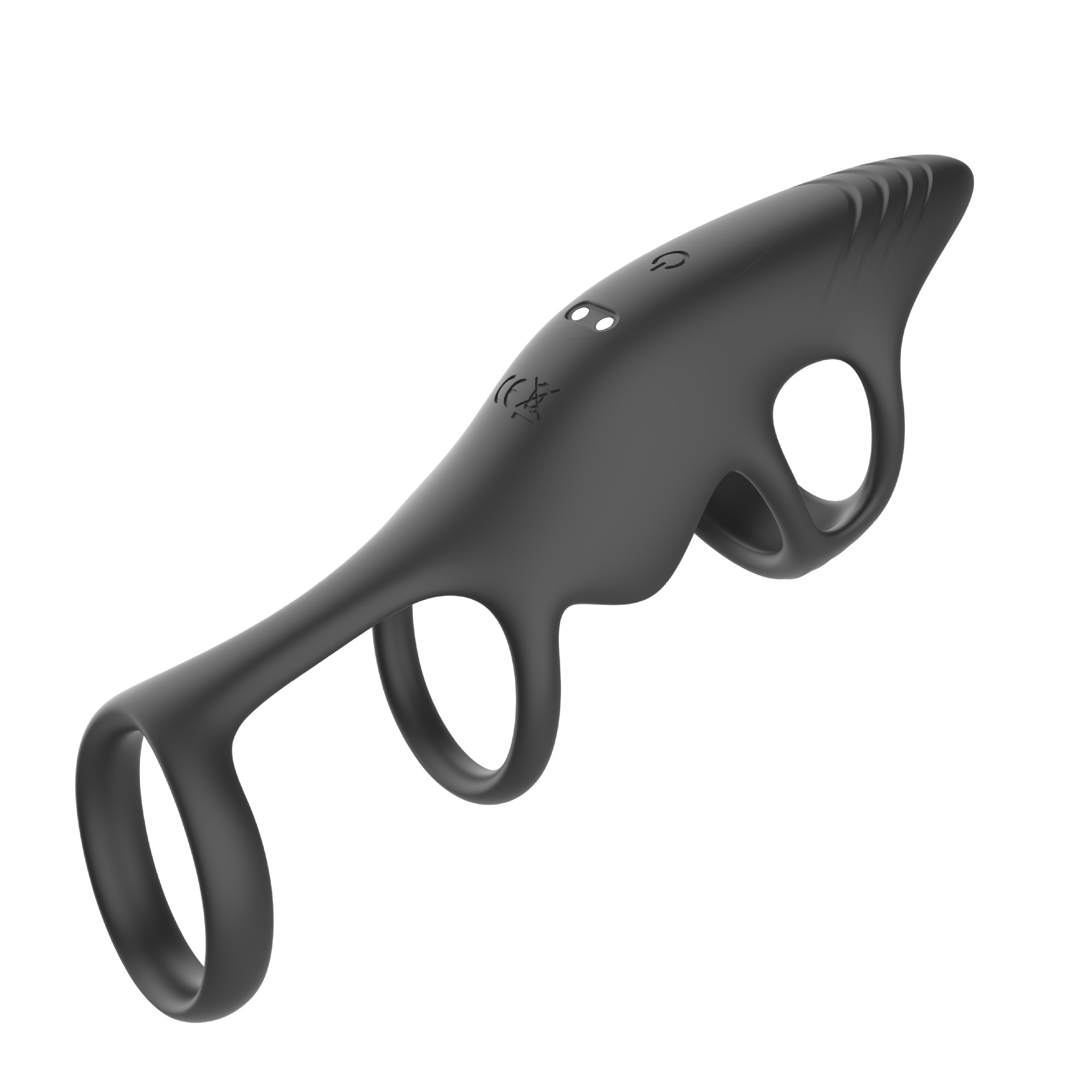 New Men's Electric Trainer Wearable Couple Resonance Delay Ejaculation Ring Sex Toy Adult Product_voghion.com