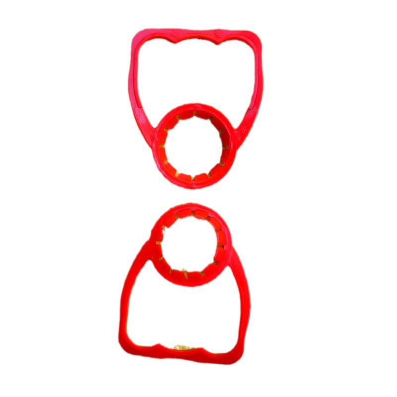 Mango de plástico hebilla cola bebida mineral agua sprite nutrición línea rápida promoción botella mango botella grande plástico portátil