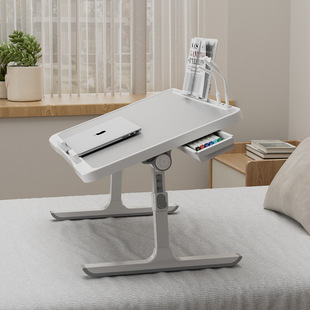 Wholesale bed table small table foldable lift bay window table college student dormitory study table reading and writing