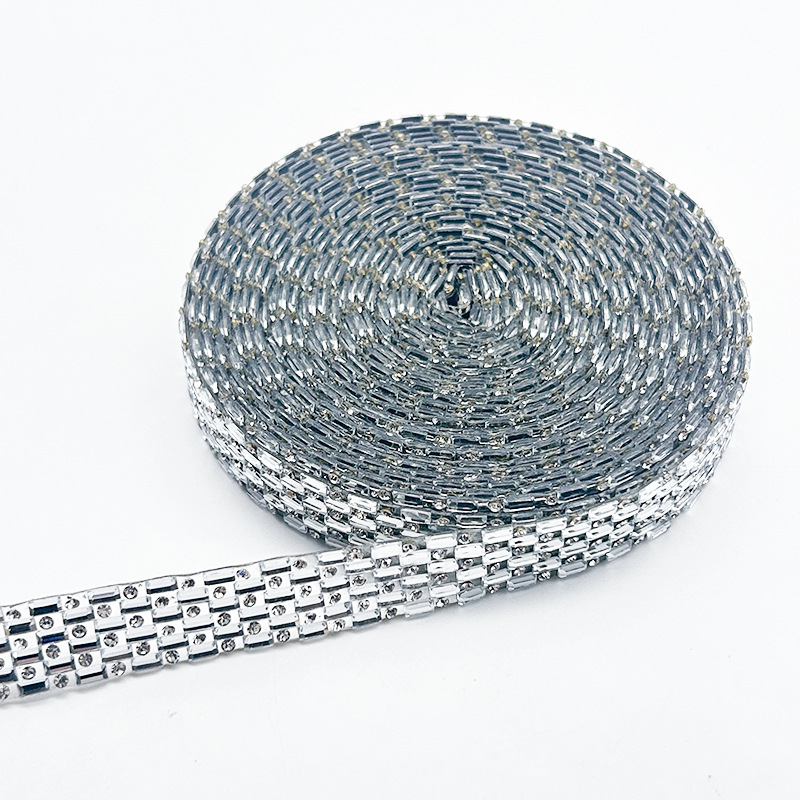 Tiras de diamantes de imitación autoadhesivas listas para usar para manualidades, tiras de diamantes de imitación con adhesivo, accesorios de ropa, pegatinas de diamantes de imitación