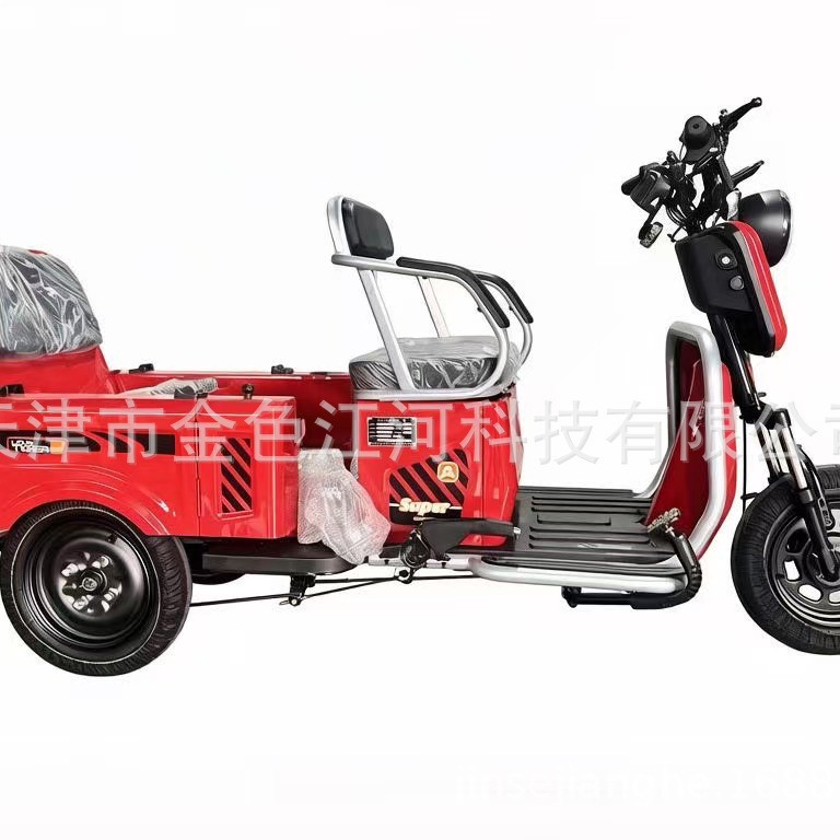 Fábrica de fuentes 60V triciclo eléctrico para personas y carga bipropósito de tres ruedas para personas mayores scooter eléctrico