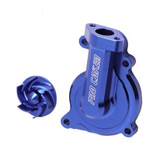 CAKEN modified parts NC250 Motorcycle Safety Supplies - nc-extra-large-impeller-pump-cover-blue-wpc-120202
