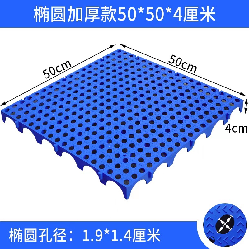 두꺼운 둥근 구멍 50*50*4cm 2022 New