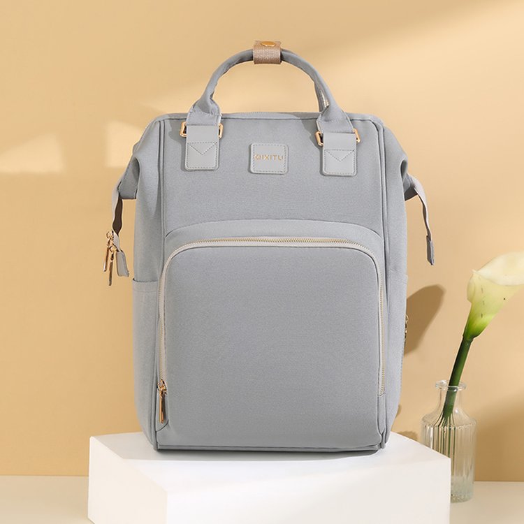 Bolsa de mamás ligera, sensación de alto nivel, botella de aislamiento térmico de hombro de gran capacidad, bolsa multifuncional, bolsa de embarazo portátil diaria