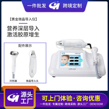 韩国黄金射频微针黄金微针导入仪器面部提拉紧致淡化痘印美容院仪