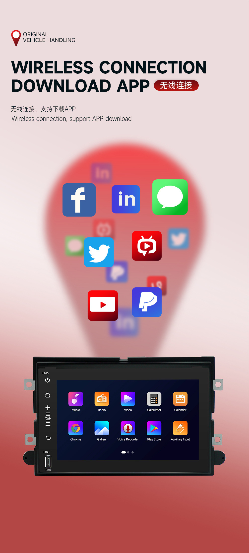 North America's Best-Selling Central Control Screen Navigation System for Specific Vehicles 7inch Jeep Honda Car-Specific Navigation System