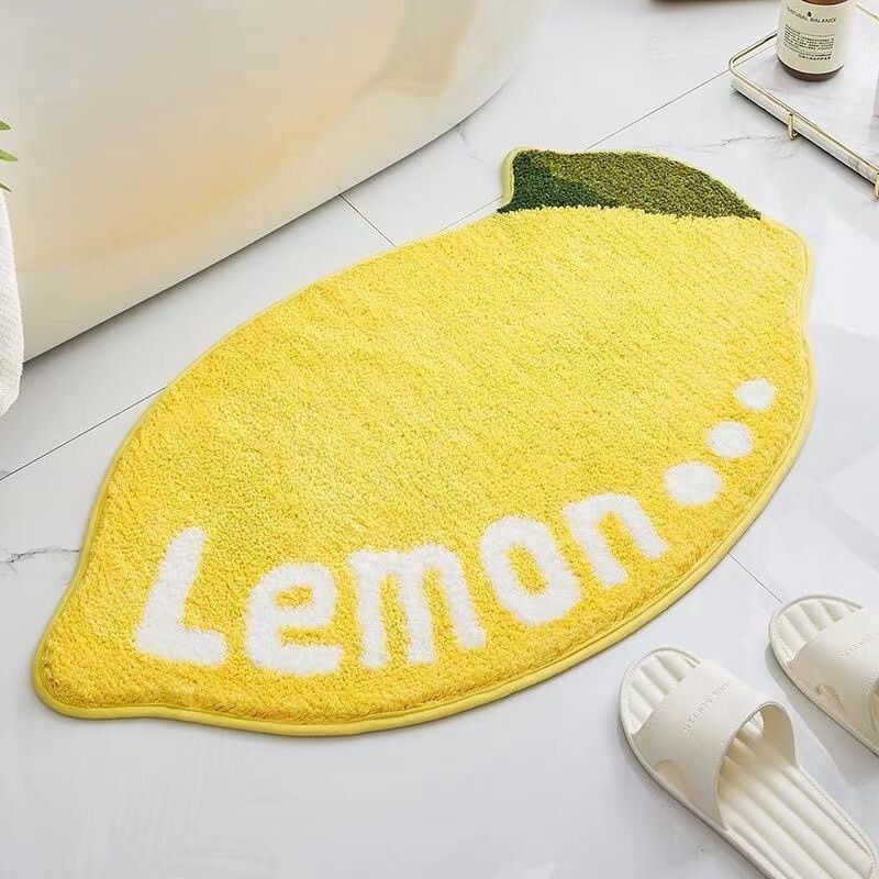 クロスボーダーの新鮮な模造カシミアカーペット、バスルームとトイレの吸水性滑り止めフットマット、家庭用の柔らかく快適なベッドサイドブランケット|undefined