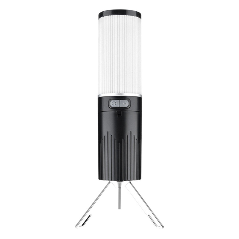 Luz de camping al aire libre transfronteriza color cambiante efecto de luz 10m con luz de ambiente recargable IPX4 grado impermeable camping luz palo