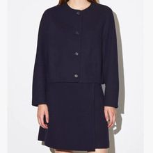 1109009-C圆领短毛呢外套-25312（库存不加）