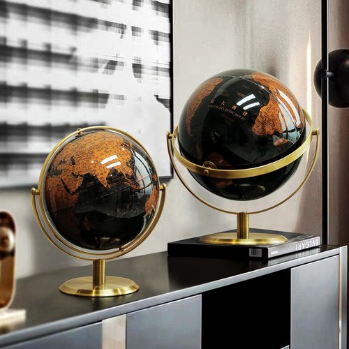 Nordic creative globe ornaments living room office study desktop sample room wine cabinet home soft decorations