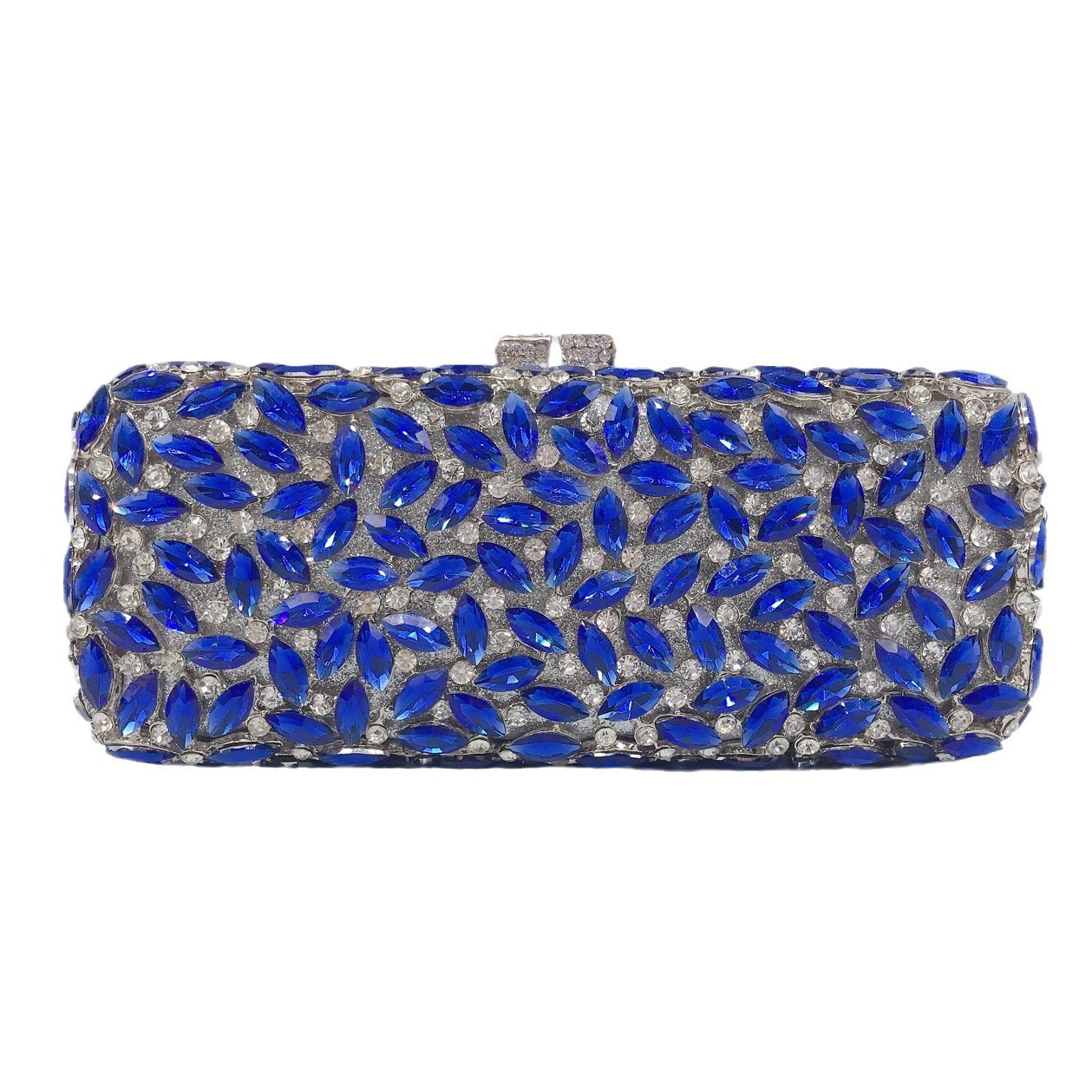 * Cross-border nuevo metal hueco con diamantes bolso de mano vestido de noche bolso de banquete bolso de cristal embrague