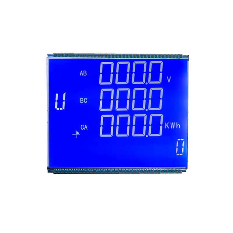 厂家供应段码屏 LCD液晶显示模块 黑白VA屏制做断码屏HTN TN FSTN