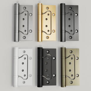 4 inch thick stainless steel hinge door hinge hinge wooden door hinge slot-free silent bearing 1 piece price