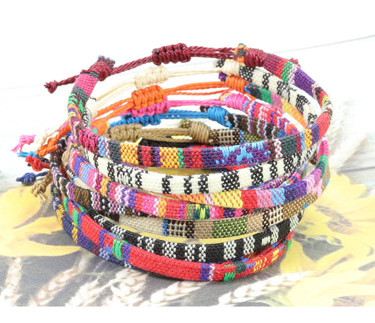 Casual Geometric Cloth Braid Unisex Anklet 1 Piece