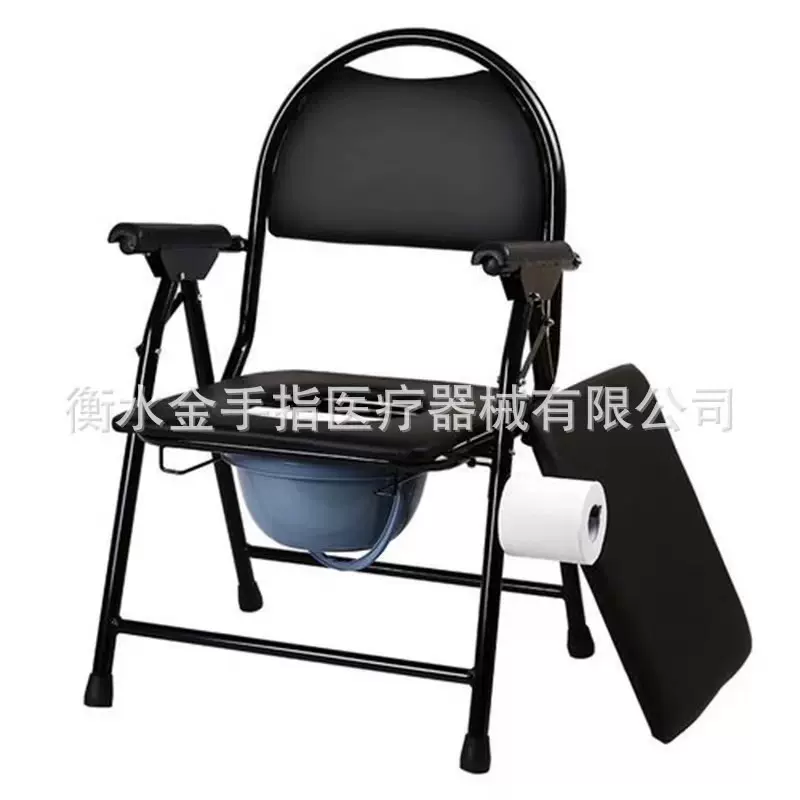 老人碳钢坐式坐便器移动马桶折叠家用室内厕所加厚坐便凳专用大全