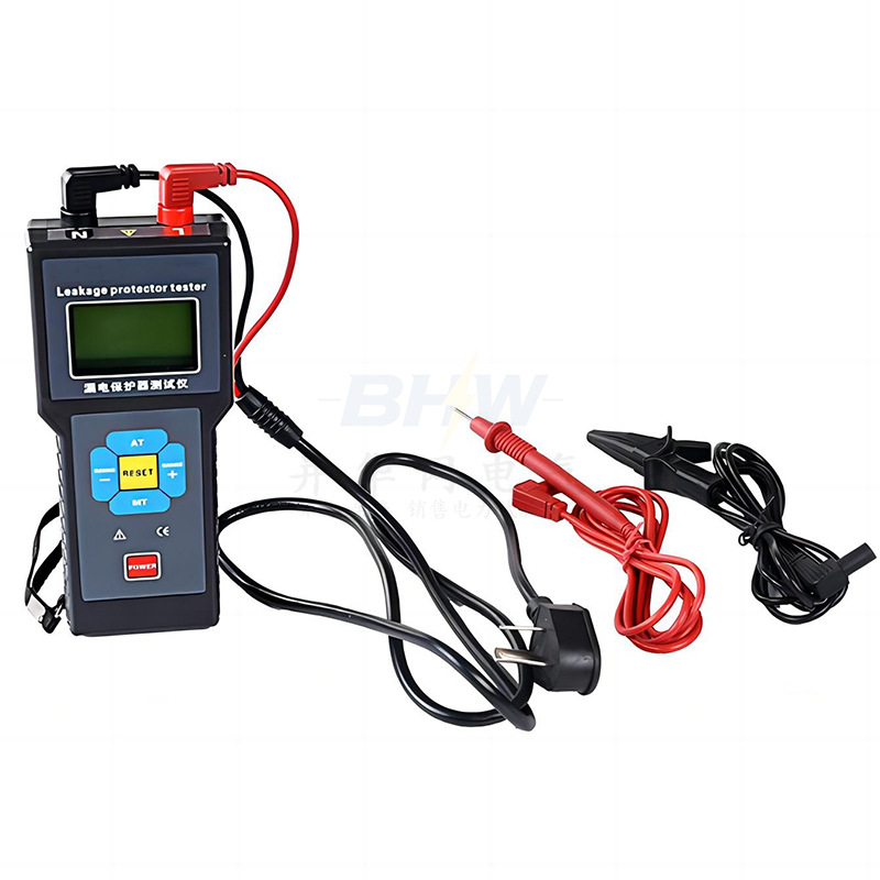 Protector de fugas Tester de interruptor de fugas Tester de disparo de interruptor Tester de interruptor de corriente de fuga