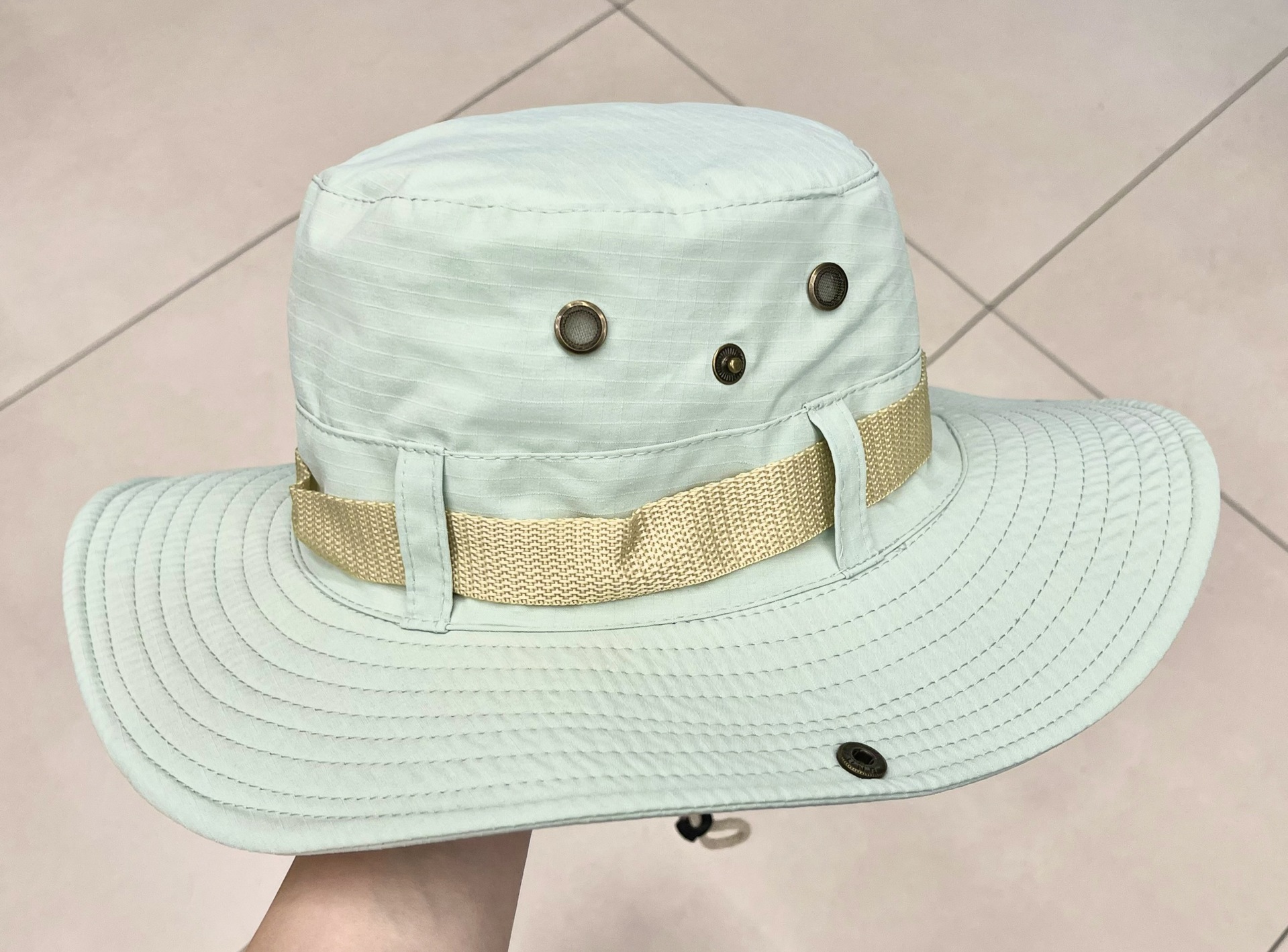 Sombrero de pescador de verano de tela de doble cara almacena portátil sombrero de verano al aire libre pesca gorra gorra de sombrero