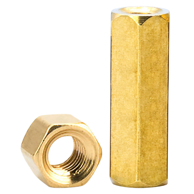 Double-pass hexagonal copper column isolation column spacer PCB support screw column internal thread straight stud M2M3M4M5 3