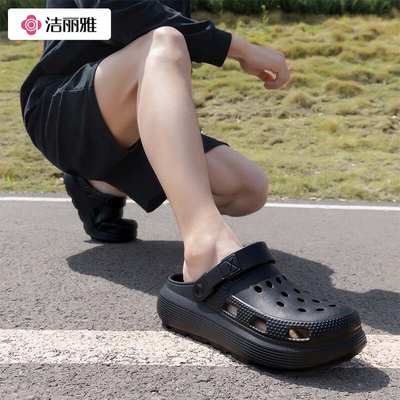 Jialiya EVA perforated shoes for men, 2026 summer new model, odor-resistant, suitable for stream trekking, driving, and outdoor wear, women's sandals wholesale