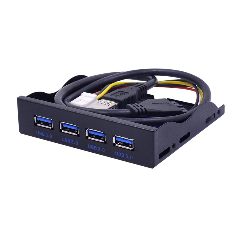 USB3.0λǰ 3.5 4HUB 19PINתusb3.0Ŀ